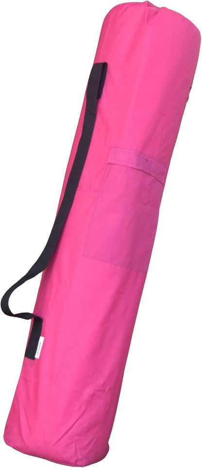 40"x7"x7" (Pink, M) Replacement Bag for Folding Camping Chair, Camp Chairs, Hammock, Yoga Mat, Beach Chair, Umbrella, Tent Bag 420D Oxford Polyester Fabric w/Side Pockets