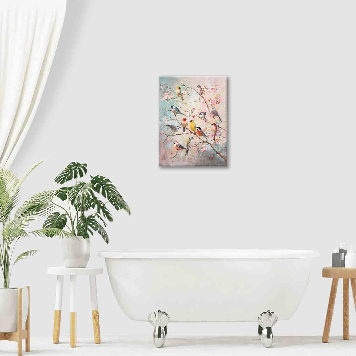 Bird Wall Art Bird Pictures Wall Decor Decorations 16"x12"