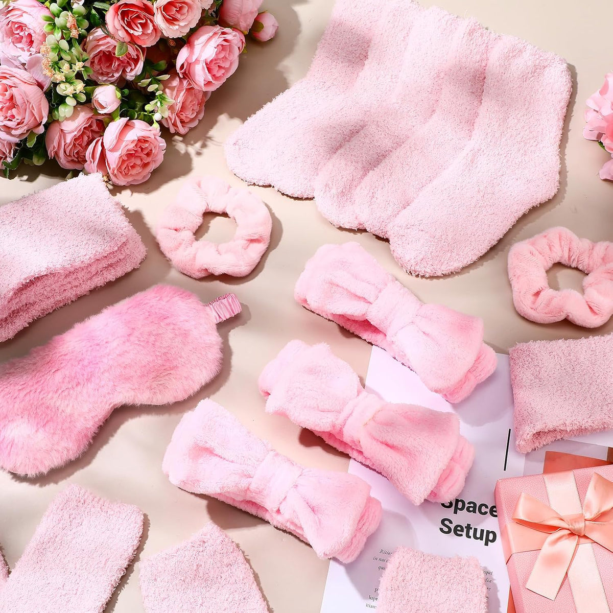 30 Pcs Spa Sleepover Party Supplies Slumber Party Favors for Women