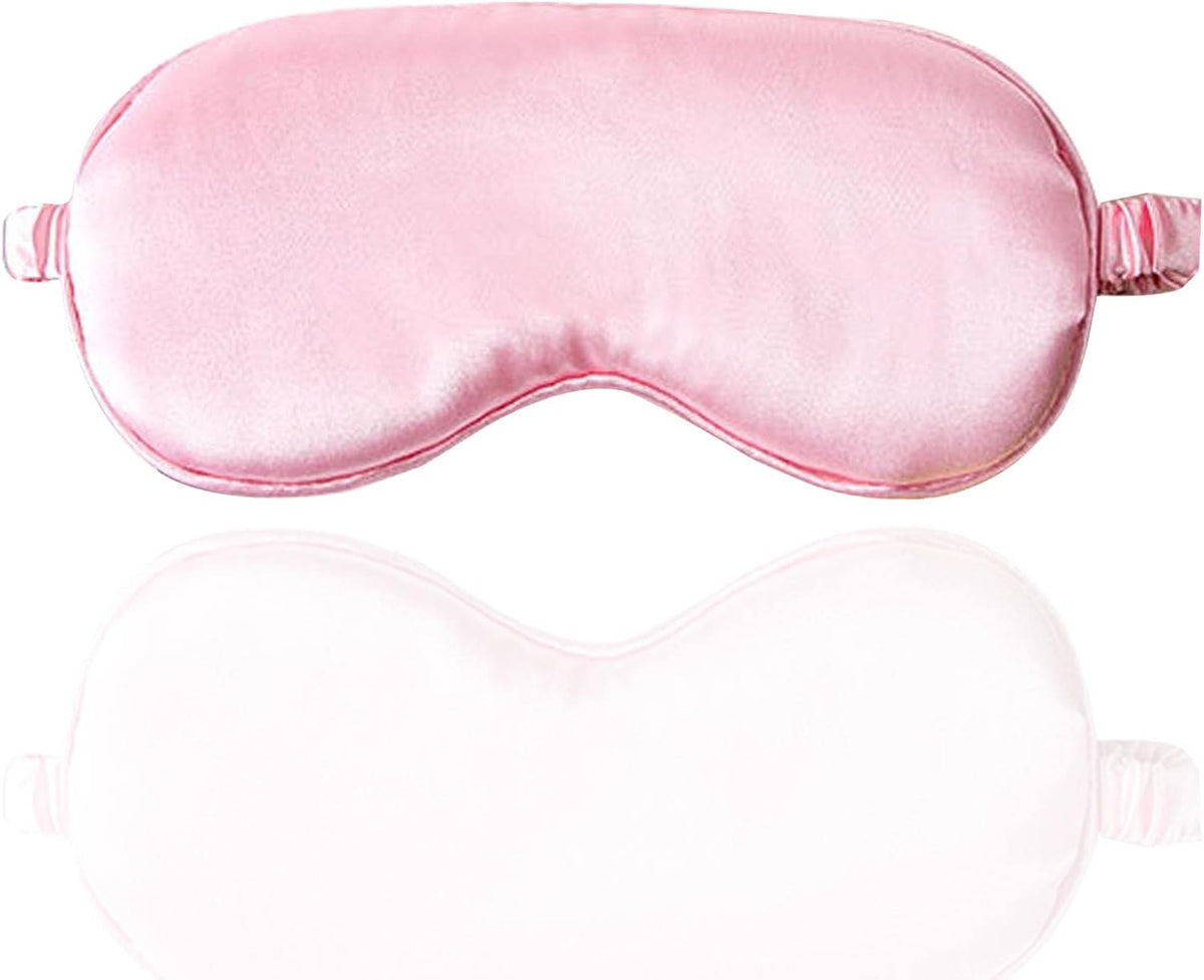 Sleep Eye Mask Soft and Comfortable Fabric Eye Shade Cover for Travel Nap