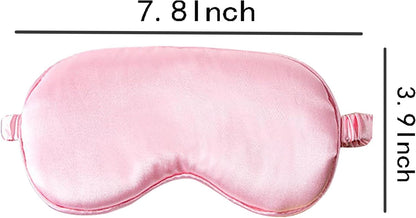 Sleep Eye Mask Soft and Comfortable Fabric Eye Shade Cover for Travel Nap
