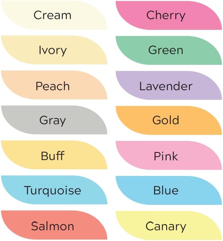 American Eagle Colored Copy Paper, 20LB 8.5 X 11, 500 Sheets Per Ream (PEACH)