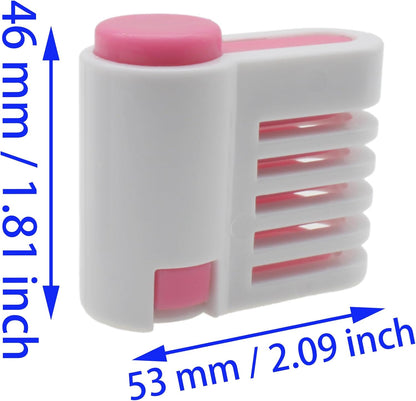 2 PCS Cake Leveler Slicer Plastic Cake Slice Fixing Tool Adjustable 5 Layers Bakeware Accessories for DIY Cake and Toast (Pink)