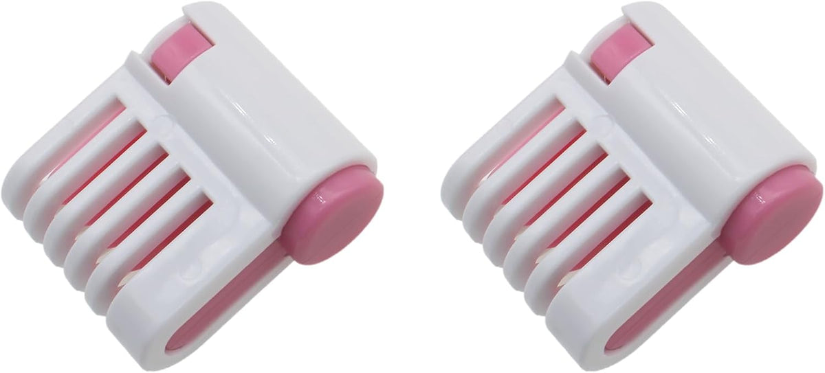 2 PCS Cake Leveler Slicer Plastic Cake Slice Fixing Tool Adjustable 5 Layers Bakeware Accessories for DIY Cake and Toast (Pink)