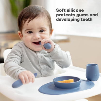 Tiny Spoon (2 Pack in Blush) - 6 Months+ - Baby Led Weaning Essentials