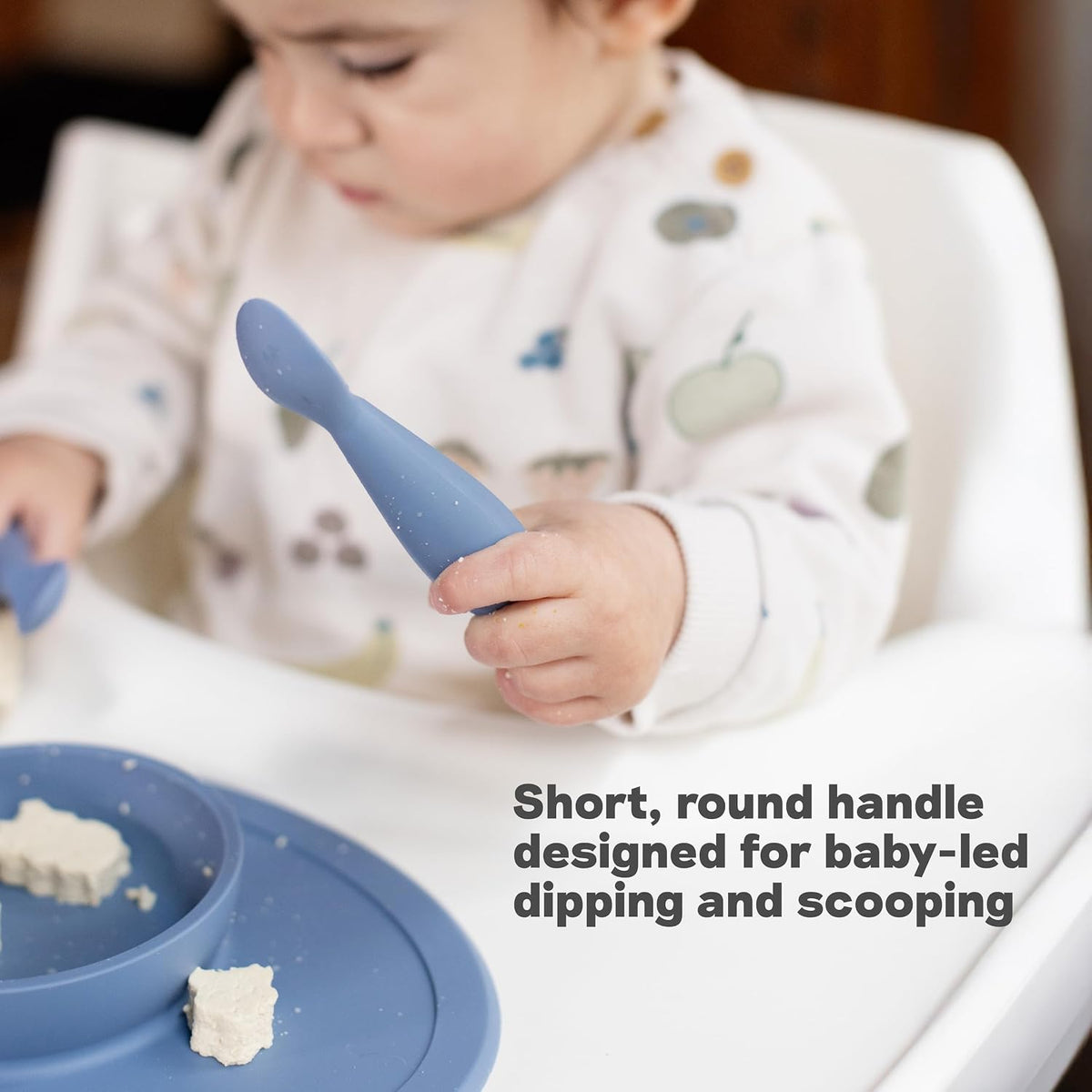 Tiny Spoon (2 Pack in Blush) - 6 Months+ - Baby Led Weaning Essentials