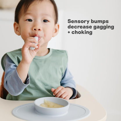 Tiny Spoon (2 Pack in Blush) - 6 Months+ - Baby Led Weaning Essentials