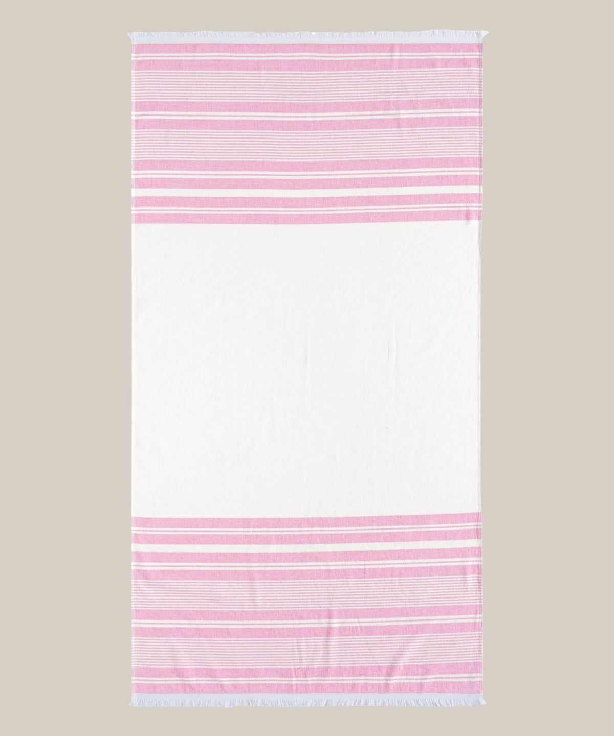 Turkish Bath & Beach Towels - 2 Pack (36"x71"), Quick-Dry Cotton Peshtemal for Bath, Beach, Travel, Absorbent, Lightweight, Bathroom, Hammam, and Spa Towels with Eyelash Fringe, Pink
