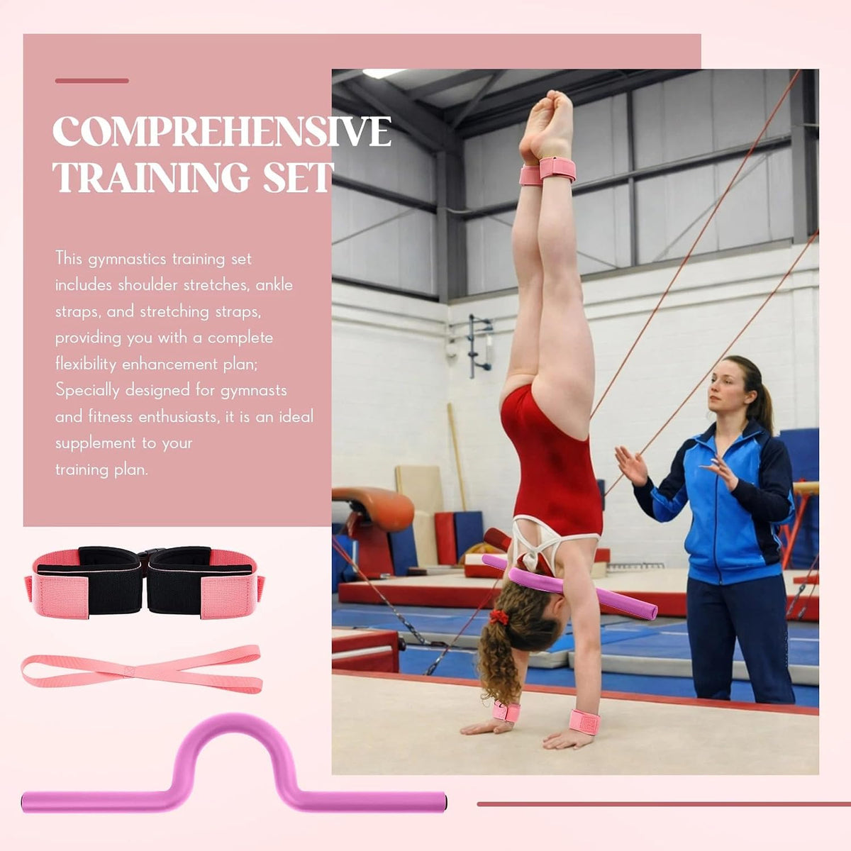 Gymnastics Training Set with Shoulder Trainer for Kids