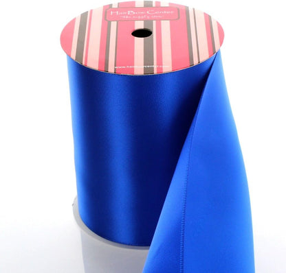 4" Peach Double Face Satin Ribbon 3 Yard Reel