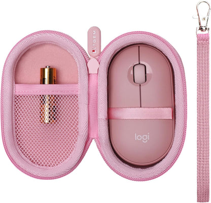 Case for Logitech Pebble Mouse 2 M350s/M350 Wireless Mouse, Pink