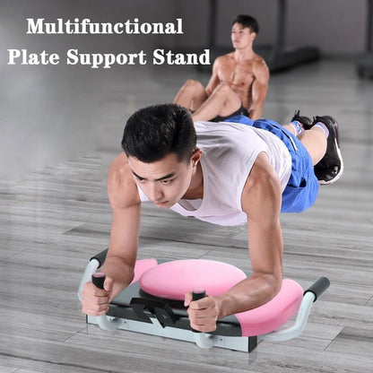 Multifunctional Plank Support Trainer Push Up Board Portable Flat Training Aids Home Workout Equipment