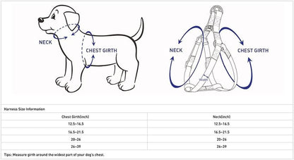 Essentials Step-in Dog Harness, Medium Size | Adjustable Fuchsia Pink Vest | Classic Solid Nylon for Boy & Girl Dogs, Chest Girth 20" -26"