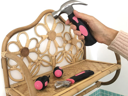 4 Piece Stubby Tool Set, Pink DT0240P