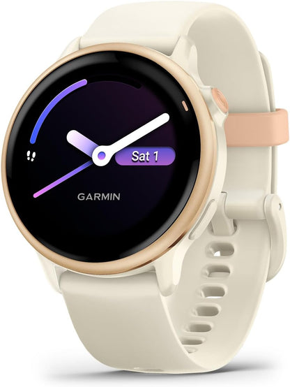 vívoactive® 6, Health & Fitness GPS Smartwatch, Pink Dawn/Bone