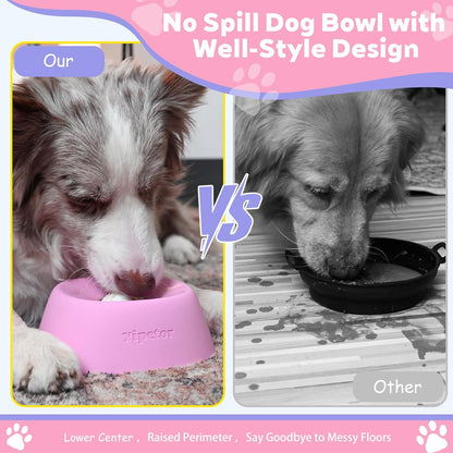 Yipetor Dog Lick Bowl, Rolled Ball-in Slow Feeder Enrichment Puzzle Toys