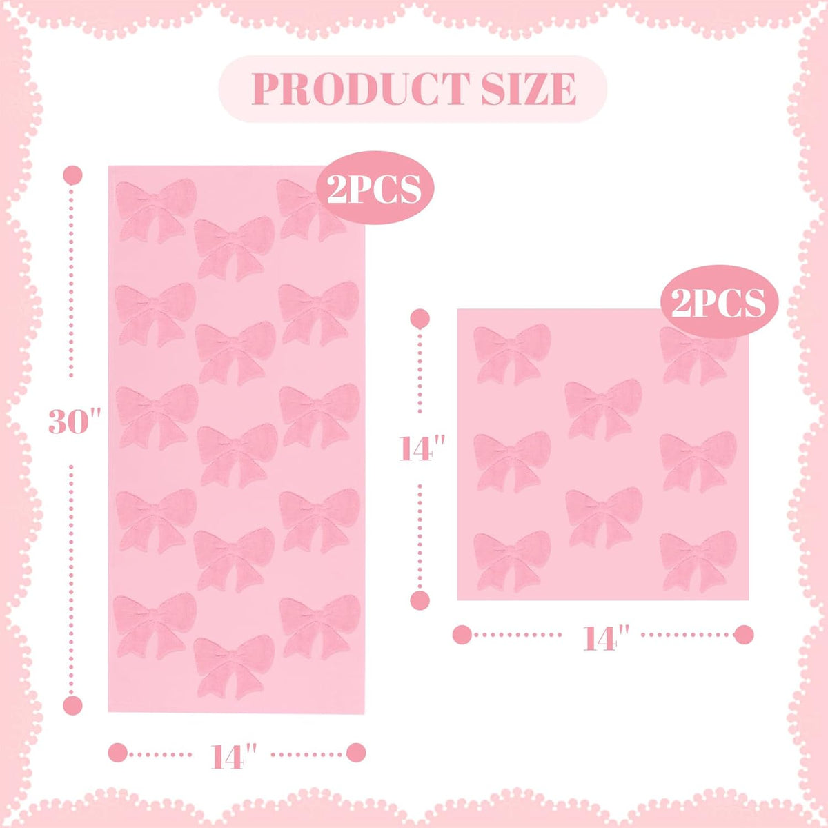 4 PCS Cotton Towel Set Contain 2 Hand Towels 14x30in & 2 Wash Coths 14x14in