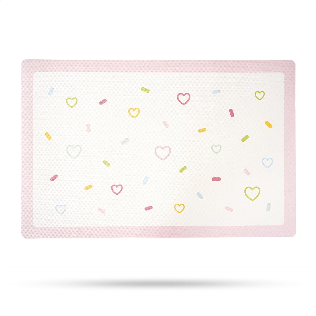 Floral Non Slip Bath Mat, Rubber Backing Ultra Thin Spring Bathroom Rugs Quick Dry Super Absorbent Bath Rug Shower Mat for Bathroom Floor Bathtub Shower Sink, Easy Care Pink 17"x 25"