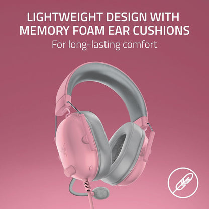 BlackShark V2 X Wired Xbox Gaming Headset, Pink
