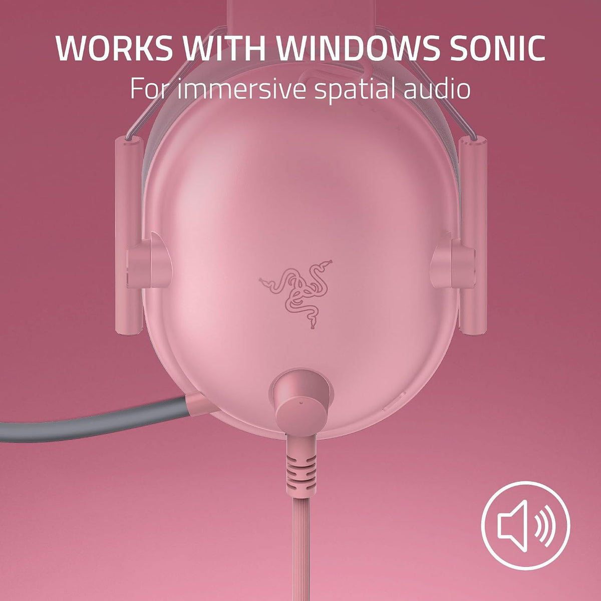 BlackShark V2 X Wired Xbox Gaming Headset, Pink