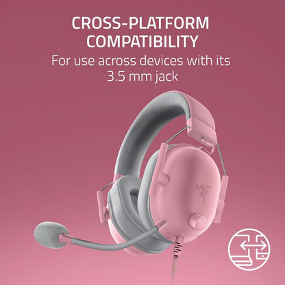 BlackShark V2 X Wired Xbox Gaming Headset, Pink