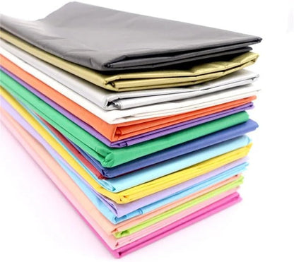 10sheets/pack Clothing Flower Packaging Paper Wine Florist Supplies Wrapping Tissue Craft Single Color Bouquet Gift DIY Handmade(Pink peach)