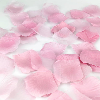 500 Pcs Exquisite Light Pink Rose Petals, Artificial Flower Petals for Weddings,Events Deco