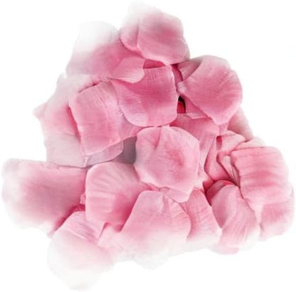 500 Pcs Exquisite Light Pink Rose Petals, Artificial Flower Petals for Weddings,Events Deco