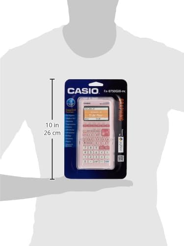 fx-9750GIII Graphing Calculator, Python Programming, Pink