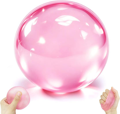 Coconut Oil Squishy Stress Ball, Shapeable and No Rebound. Soft Elastic Fidget Toy for Adults and Kids. Anxiety Relief, Office Desk Calming, Birthday Pink.（Pink）