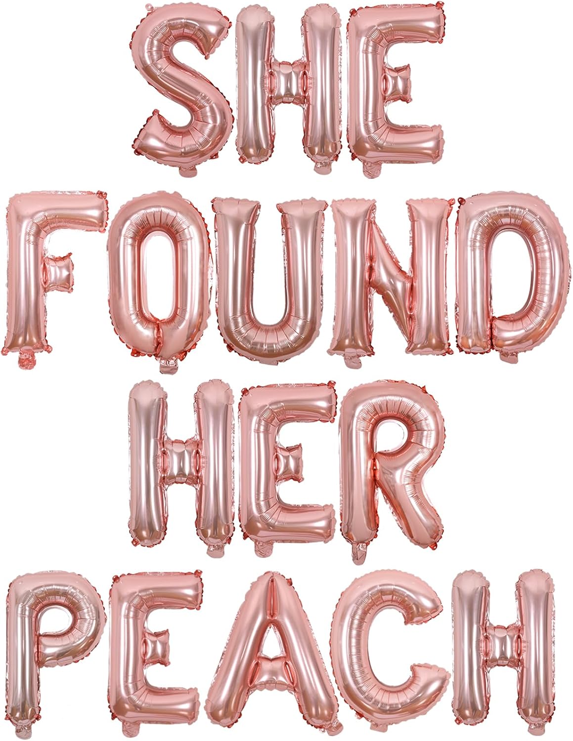 Peach Bachelorette Party Decor She Found Her Peach Decor Balloon Banner Where My Peaches At Banner Funny Peaches Balloon for Summer Fruit Bridal Shower Engagement Wedding Party