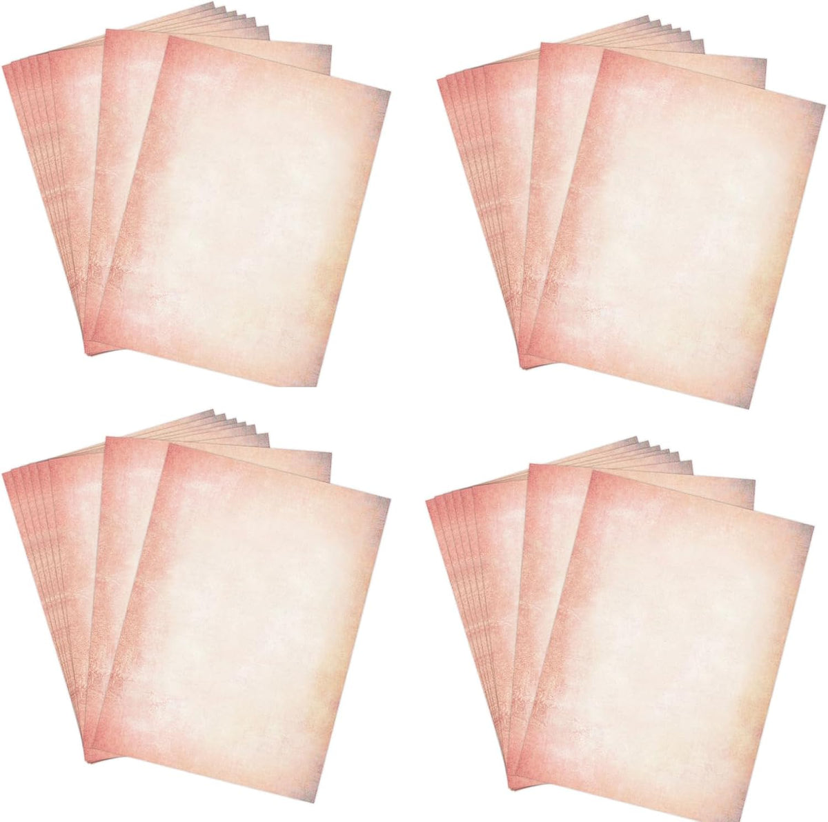 60 Sheets Retro Pink Stationery Paper, Pink Letter Paper Cute Writing Paper, Pink Copy Paper Pastel Colored Paper Computer Printer Paper