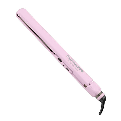 BabylissPRO Nano Titanium Ultra-Thin Hair Straightener, Professional Flat Iron, 5-Inch Extended Plates for Faster Straightening, for All Hair Types