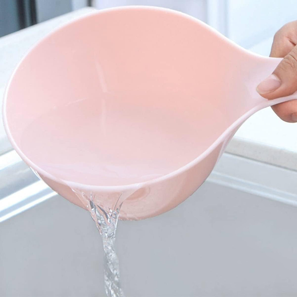 Plastic Water Ladle with Wide Handle, Multi Purpose Home Kitchen Scoop