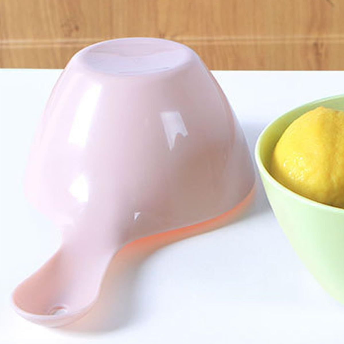 Plastic Water Ladle with Wide Handle, Multi Purpose Home Kitchen Scoop