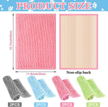 8 PCS Guinea Pig Cage Liner,Reusable Bedding for Small Animal