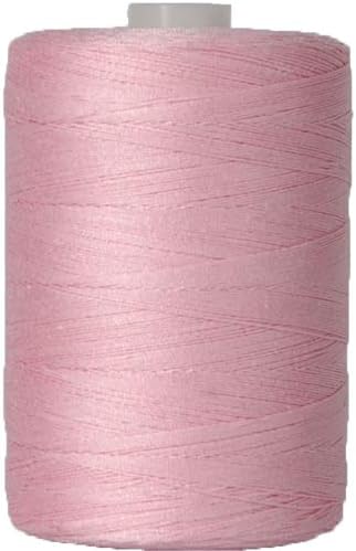 Cotton Quilting Thread, 1000M 50/3, Pink 903 | Long staple cotton thread for quilting, sewing and serging. Low-lint, smooth thread for clean stitches and strong seams.