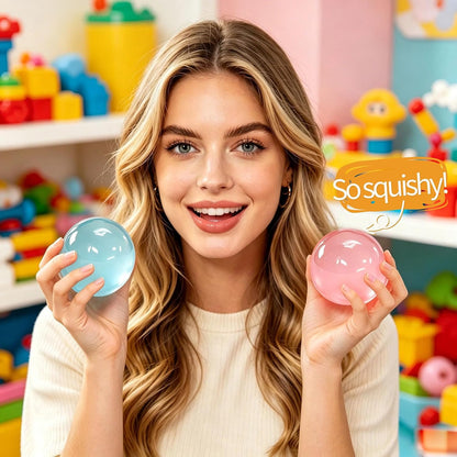 Coconut Oil Squishy,Soft Squishy Coconut Squishy Stress Balls,Slow Rising Stress Relief Toy,Funny Stress Balls for Anxiety Relief & Sensory Calm（Pink）