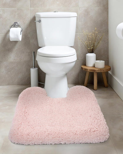 Toilet Rugs U Shaped 22" × 24",Soft Absorbent Microfiber Bath Rugs