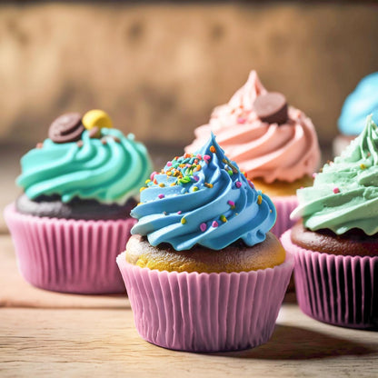 Pink Cupcake Liners Standard Non-stick Muffin Baking Cups 100pcs