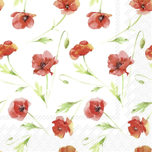 Boston International IHR 3-Ply Paper Napkins, 20-Count Lunch Size, Lena