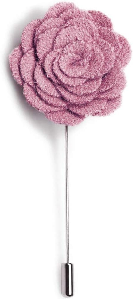 Gentleman's Essentials Premium Handmade Flower Lapel Pin Boutonniere
