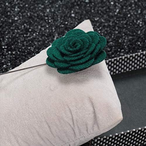 Gentleman's Essentials Premium Handmade Flower Lapel Pin Boutonniere