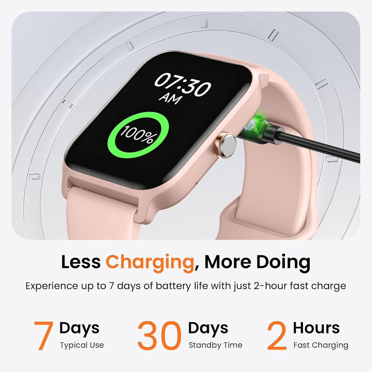 Smart Watch for Women Android & iPhone, Alexa Built-in [1.8" HD Screen] IP68 Waterproof Fitness Watch with Bluetooth Call (Answer/Make), Heart Rate/Sleep/SpO2 Monitor, 105 Sports Trackers