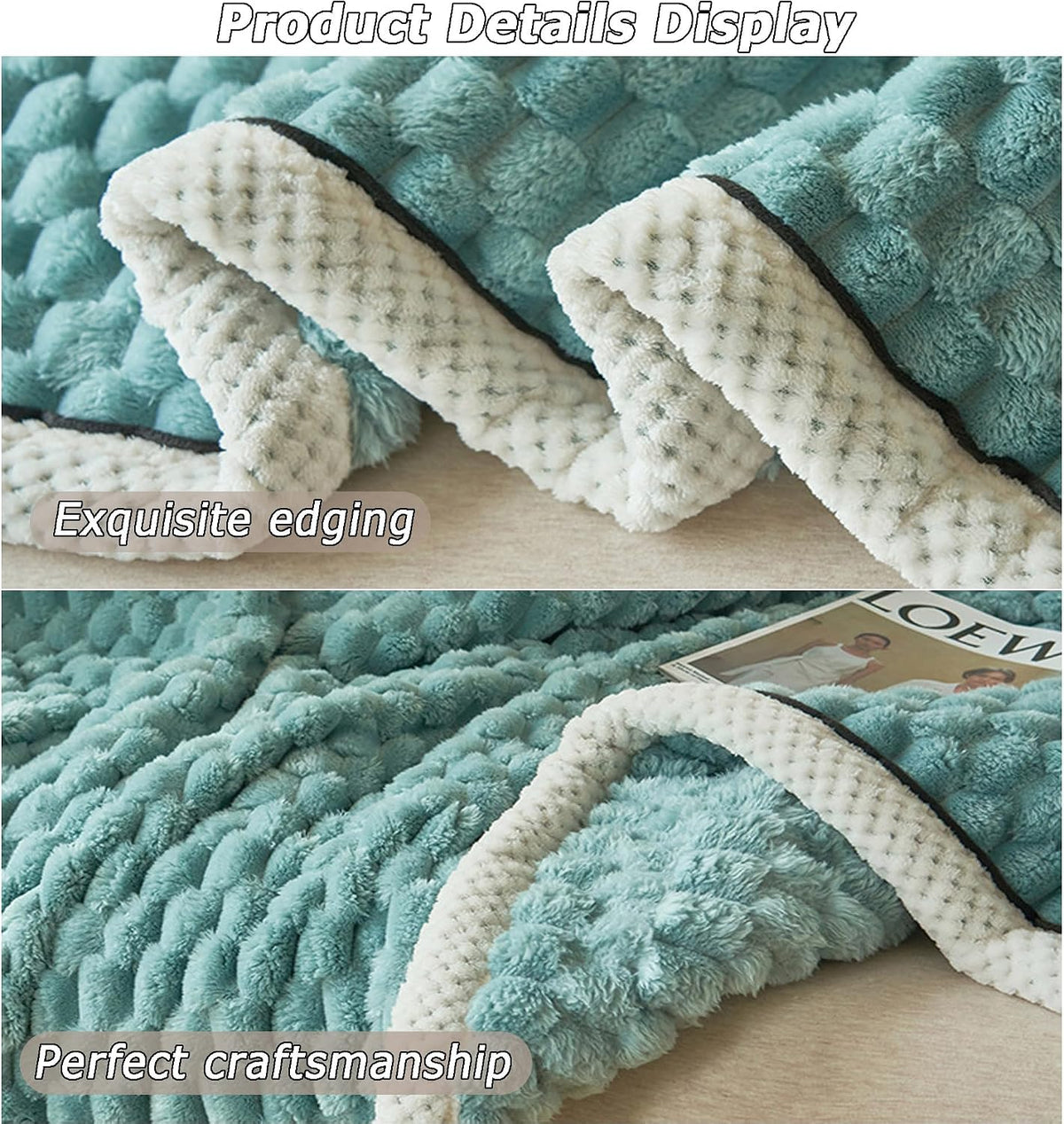 Versatile Blankets for Sofa Bedroom Bedspreads Camping, Super Soft Nap Throw Blankets Travel Blankets, Home Decoration Blankets, Easy to Maintain & Clean (200 * 150cm,Pink)