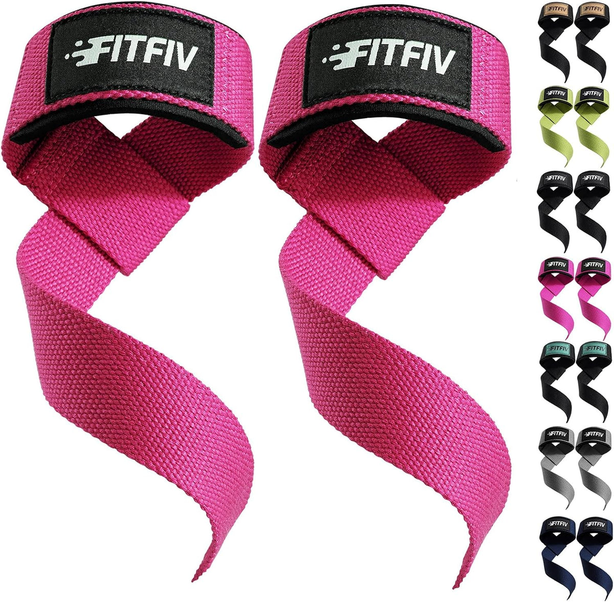 Lifting Straps for Weightlifting, Padded Wrist Straps for Gym