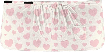 Bath Shower Wrap for Women- with Adjustable Closure & Pockets Body Towel Wraps Absorbent Breathable Spa Gym Bath