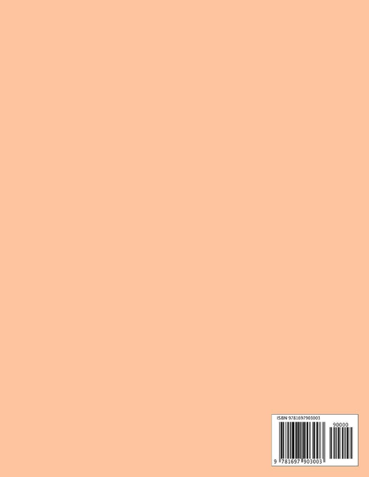 Dot Grid Journal: Pastel Peach Cover | Dotted Notebook