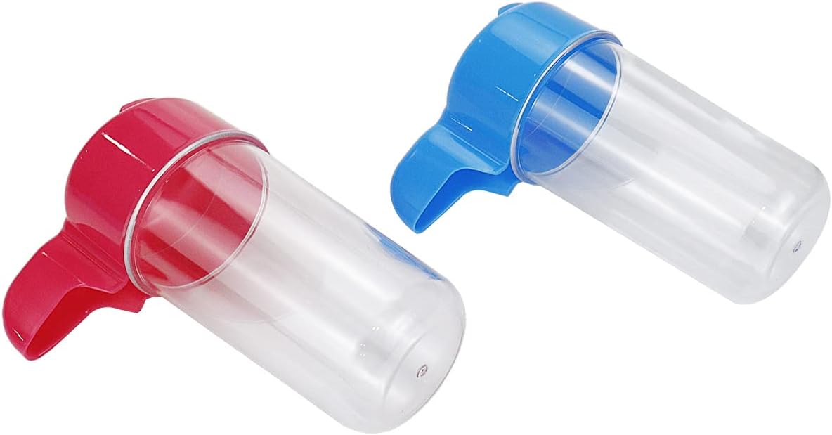 2pcs Automatic Bird Feeders, Bird Water Dispenser for Cage