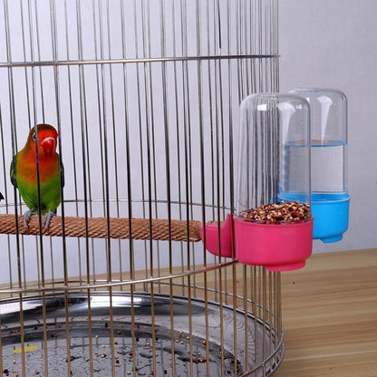 2pcs Automatic Bird Feeders, Bird Water Dispenser for Cage
